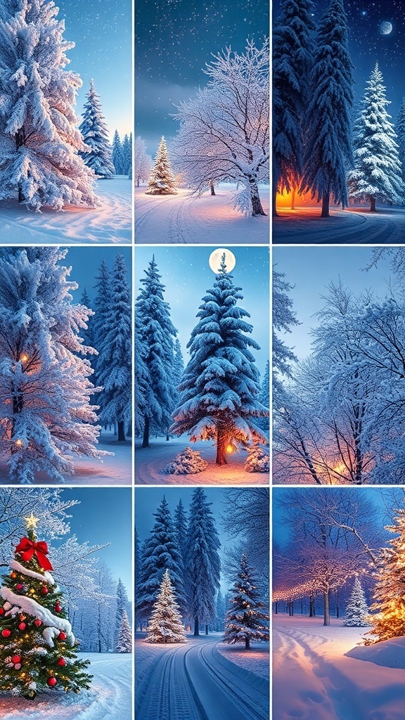 Snowy Christmas Wallpaper for iPhone – liventolife.com